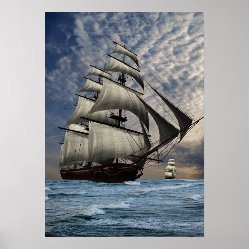 tall ships poster