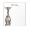 Tall Tasks - Giraffe To Do List notepad