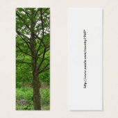 Tall Tree Bookmark (Front & Back)