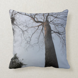 Tall Tree Throw Pillow
