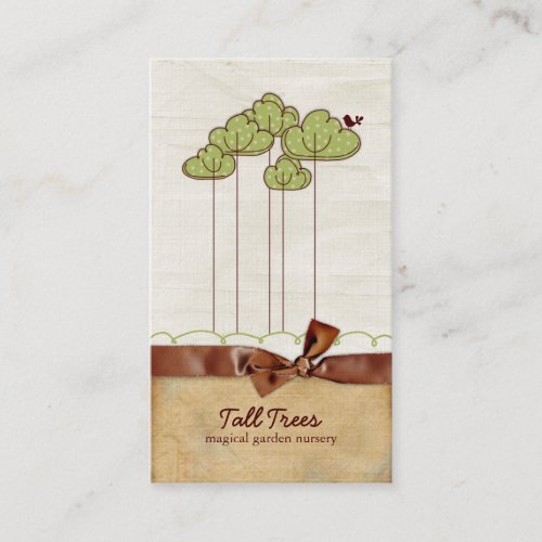 Tall Trees Business Cards