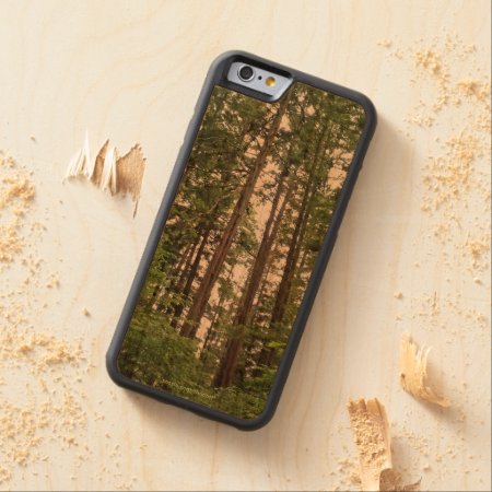 Tall Trees Carved Wood Phone Case