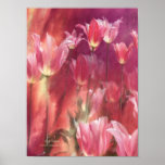 Tall Tulips Art Poster/Print Poster