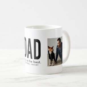 Tall Type Best Fur Dad Photo Coffee Mug