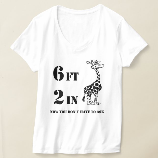Through6 Giraffe Women's T-Shirt 2XL