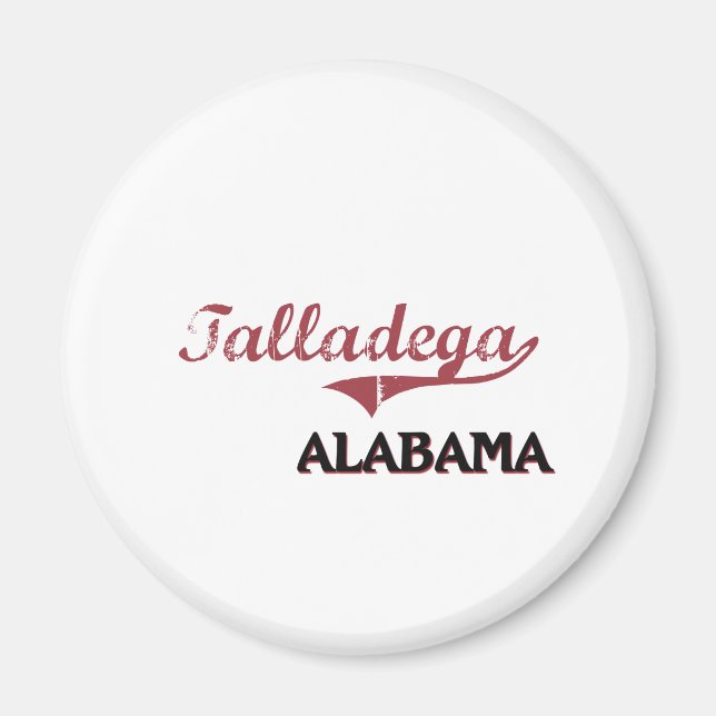 Talladega Alabama City Classic Magnet (Front)
