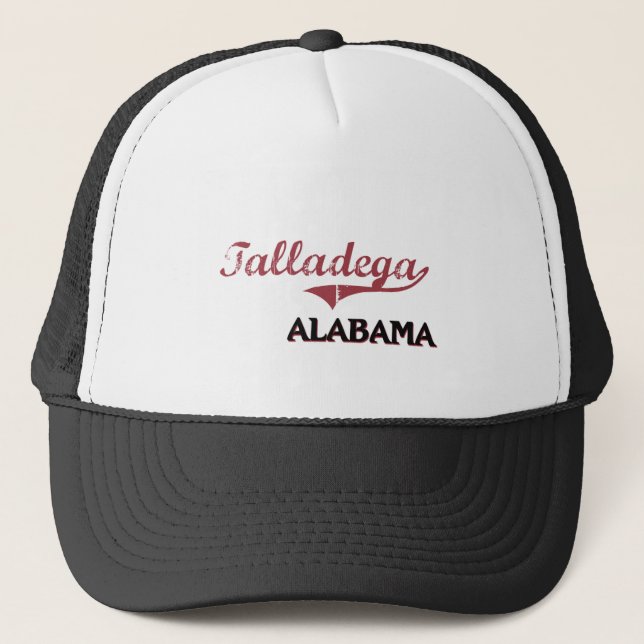 Talladega Alabama City Classic Trucker Hat (Front)