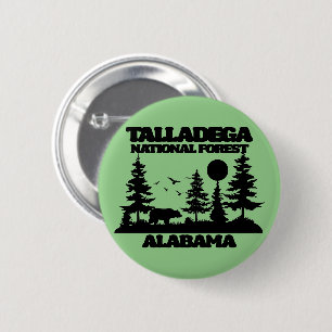 Talladega National Forest Button
