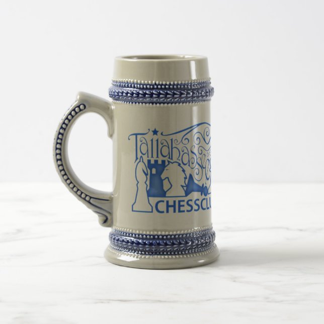 Tallahassee Chess Club Beer Stein (Left)