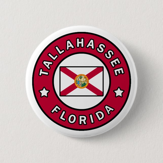 Tallahassee Florida Button (Front)