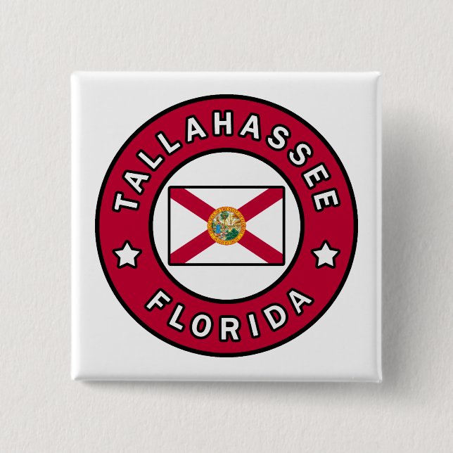 Tallahassee Florida Button (Front)