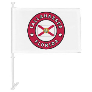 Tallahassee Florida Car Flag