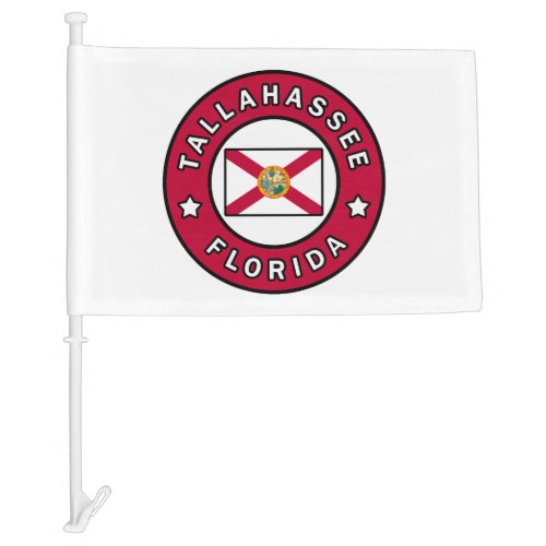 Tallahassee Florida Car Flag