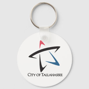 Tallahassee (Florida) City flag Keychain