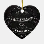 Tallahassee, Florida - Tally Ceramic Ornament at Zazzle