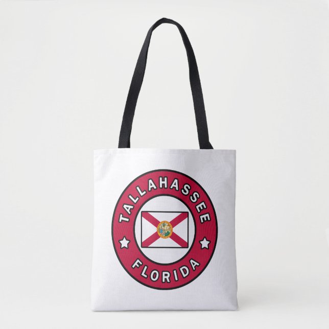 Tallahassee Florida Tote Bag (Front)