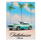 Tallahassee Florida Travel poster. (Front)