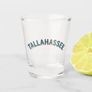 Tallahassee, Florida Vintage Arch Shot Glass