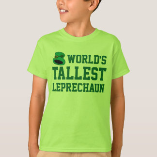 Tallest Leprechaun Kid's Funny St. Patrick's Day T-Shirt