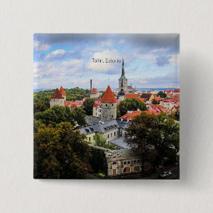 Tallin, Estonia Historic Center, Button