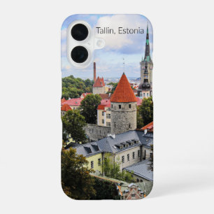 Tallin, Estonia Historic Center, iPhone 16 Case