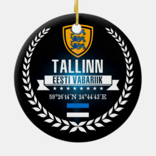 Tallinn Ceramic Ornament