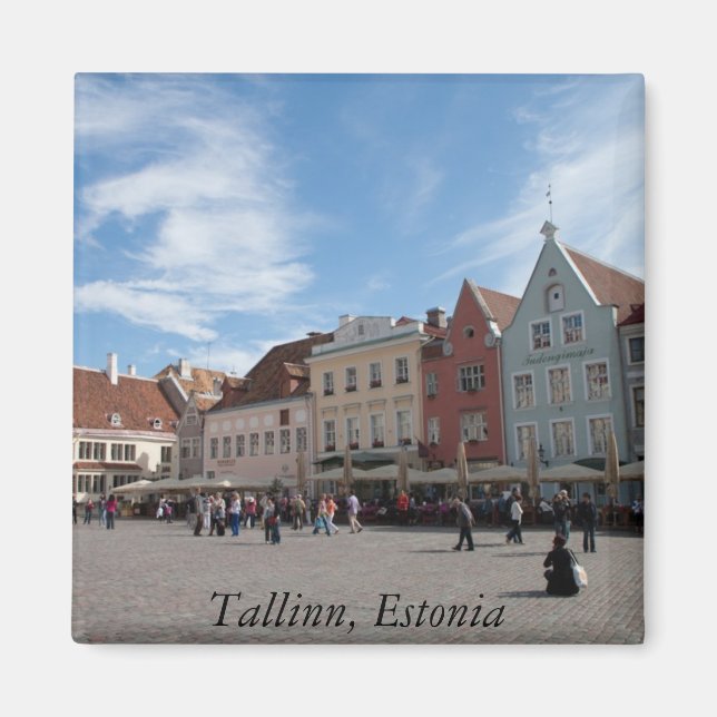 Tallinn city center Magnet (Front)