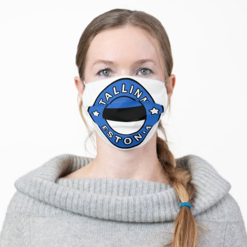 Tallinn Estonia Adult Cloth Face Mask