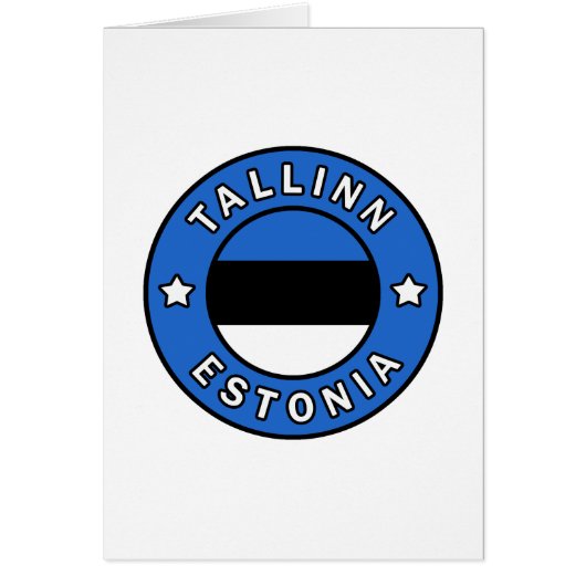 Tallinn Estonia Cards (Front)