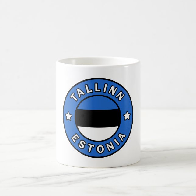 Tallinn Estonia Coffee Mug (Center)