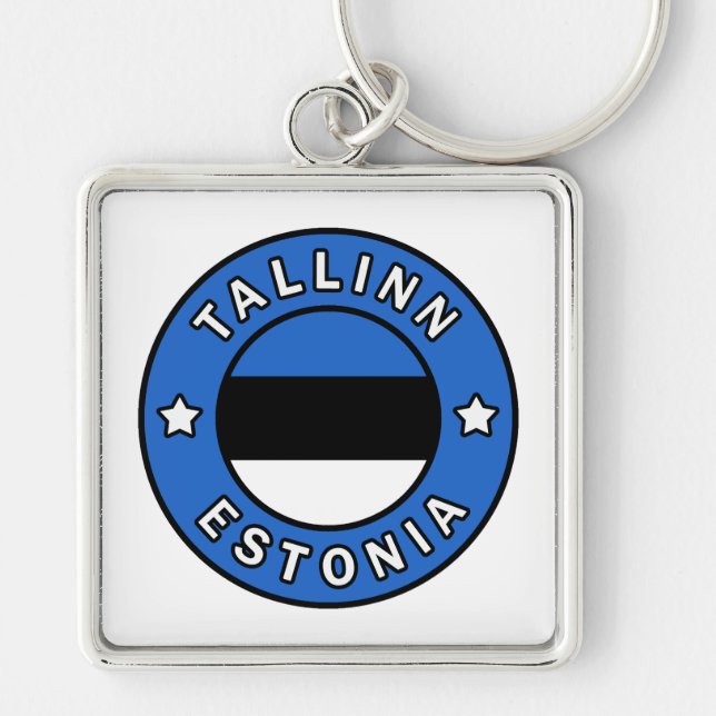 Tallinn Estonia Keychain (Front)