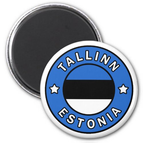 Tallinn Estonia Magnet