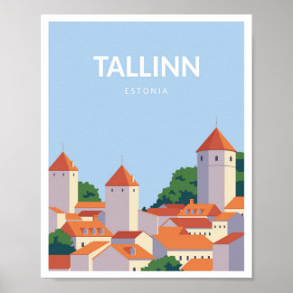 Tallinn Estonia Poster