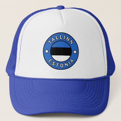 Tallinn Estonia Trucker Hat