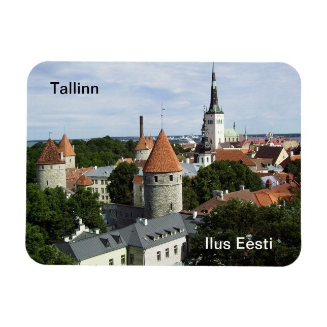 Tallinn Magnet - Old Town (Horizontal)