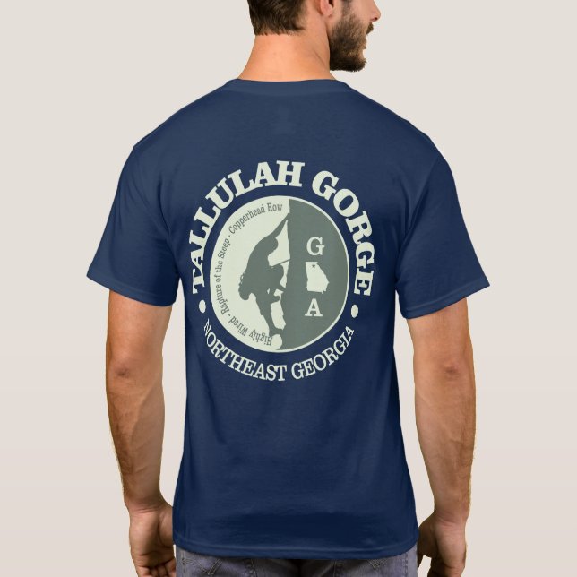 Tallulah Gorge (CLB) T-Shirt (Back)