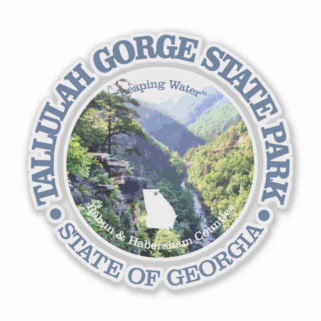 Tallulah Gorge SP Sticker (Front)
