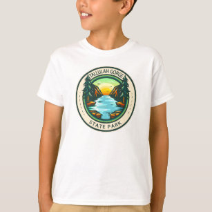 Tallulah Gorge State Park Georgia Badge T-Shirt