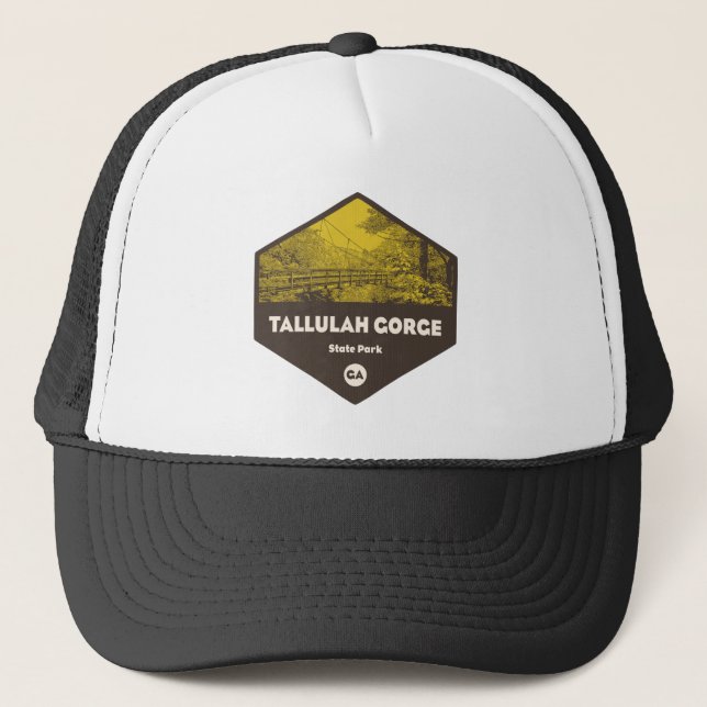 Tallulah Gorge State Park Georgia Trucker Hat (Front)