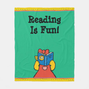 Tallulah Makes a Funny Face Fleece Blanket