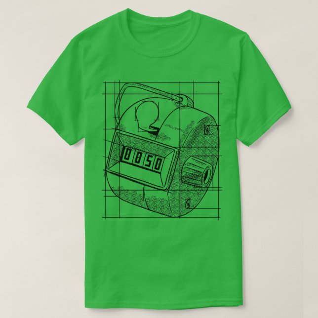 Tally Counter T-Shirt (Design Front)
