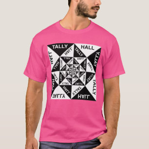 Tally Hall Black And White Poster T-Shirt