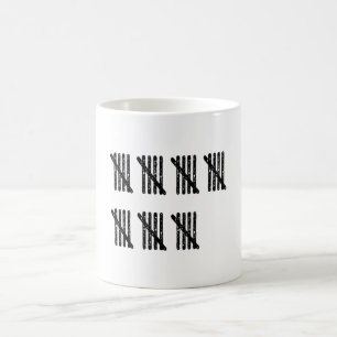 TALLY SHEET 35 Birthday Gift Board Gamer Boyfriend Coffee Mug