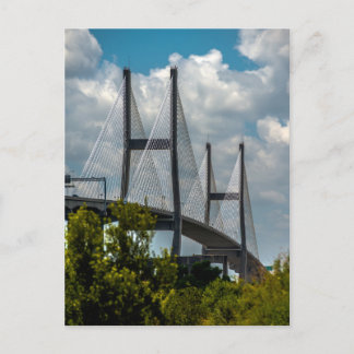 Talmadge Memorial Bridge savannah georgia Postcard