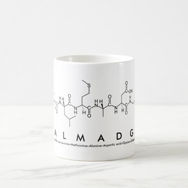 Talmadge peptide name mug (Center)