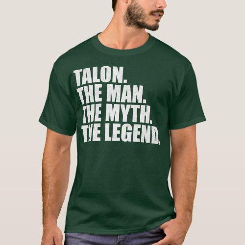 TalonTalon Name Talon given name T_Shirt