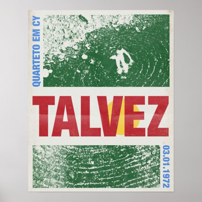 Talvez by Quarteto Em Cy Poster (Front)