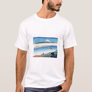 Tama River in Musashi Province T-Shirt