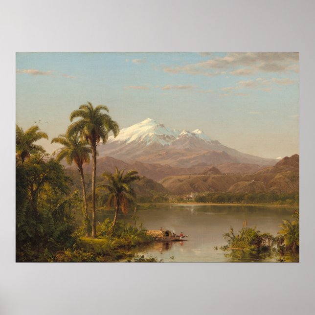 Tamaca Palms - Frederic Church Fine Art Poster (Front)