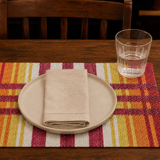 "TAMALE" BURGUNDY-BACK HISPANIC-HERITAGE PLACEMAT
